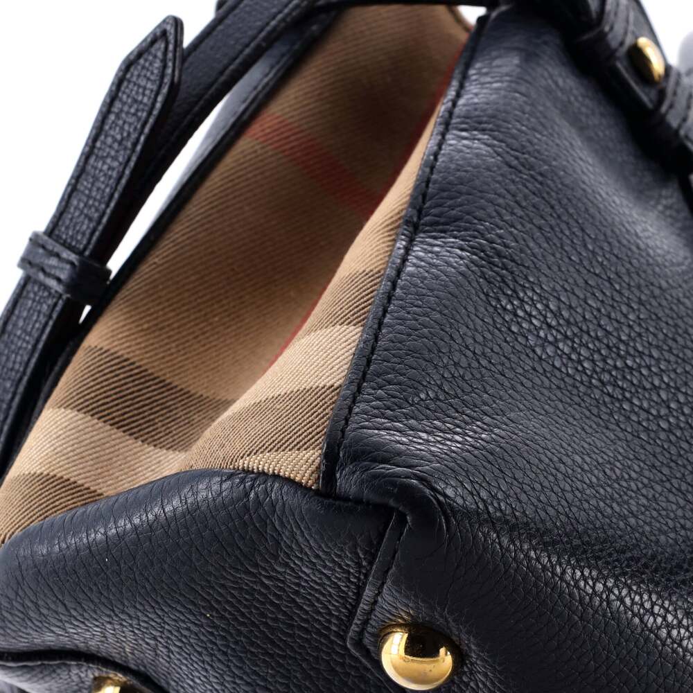 Burberry Banner Tote Leather And House #248859B56B - Picture 6 of 7
